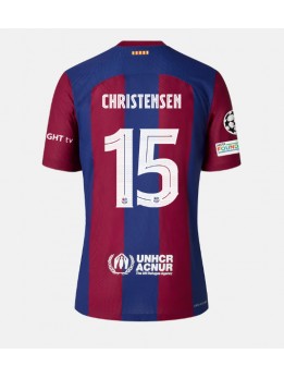 Barcelona Andreas Christensen #15 Heimtrikot 2023-24 Kurzarm